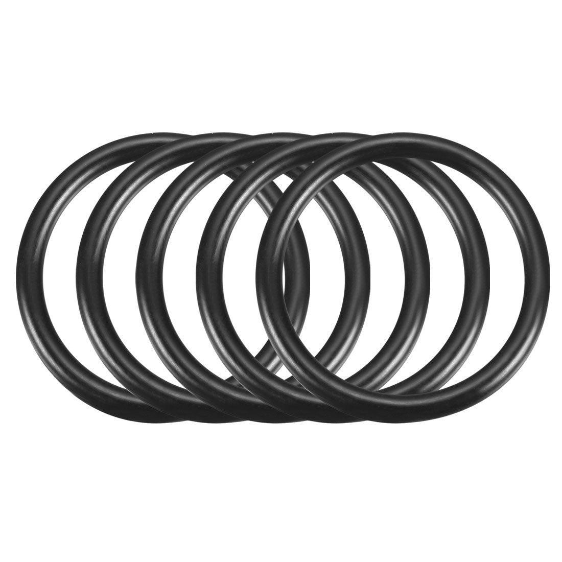 Harfington Nitrile Rubber O-Rings Metric Buna-N Sealing Gasket 100Pcs