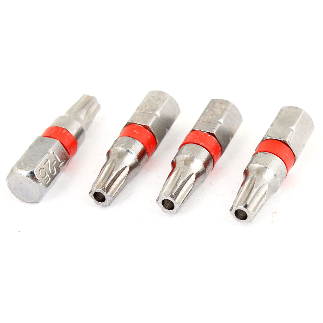 Harfington 4 Pcs 4.4mm Magnetic Torx T25 Screw Driver Screwdriver Bit