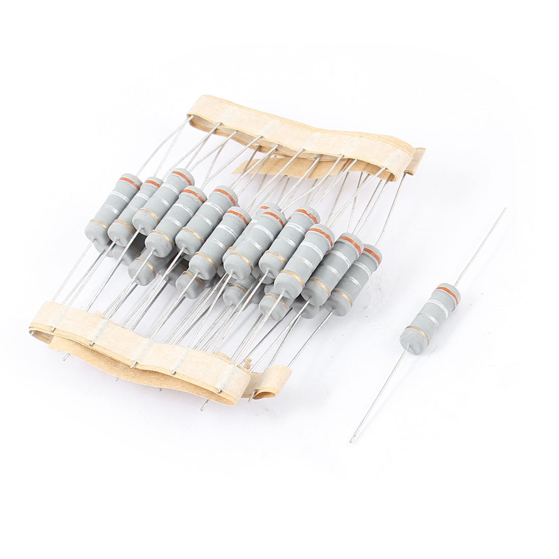 Harfington 0.39 Ohm 2 Watt Power Axial Leads Carbon Film Resistors 30 Pcs