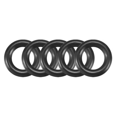Harfington Nitrile Rubber O-Rings, Metric Nitrile Rubber Sealing Gasket Black Pack of 30