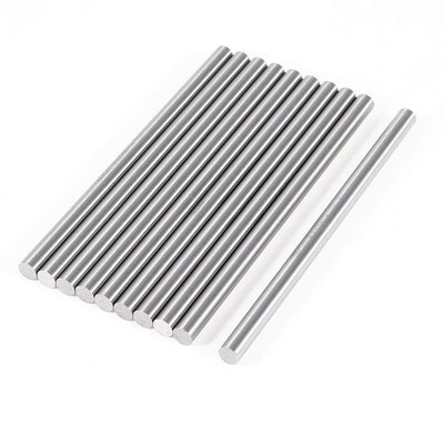 Harfington 5.5mm x 100mm Steel Machine Grooving Tool Lathe Bar Gray 10pcs