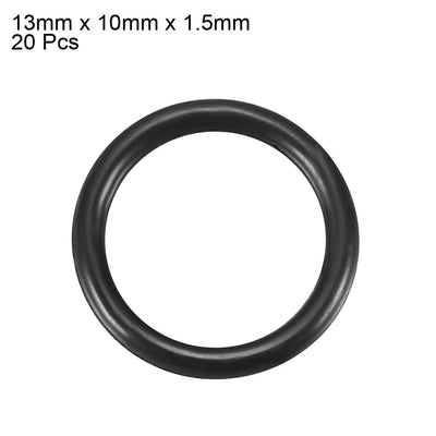 Harfington Nitrile Rubber O-Rings, Metric Buna-N Sealing Gasket, 20Pcs