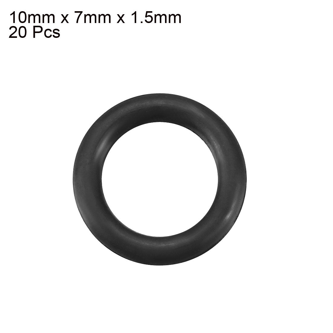 Harfington Nitrile Rubber O-Rings, Metric Buna-N Sealing Gasket, 20Pcs