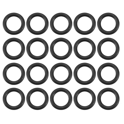 Harfington Nitrile Rubber O-Rings, Metric Buna-N Sealing Gasket, 20Pcs