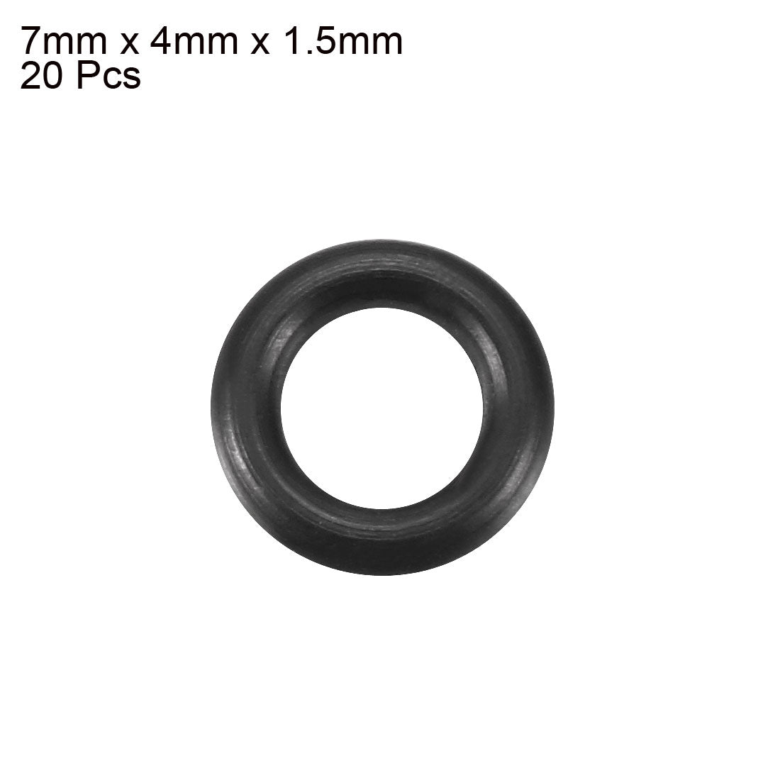 Harfington Nitrile Rubber O-Rings, Metric Buna-N Sealing Gasket, 20Pcs