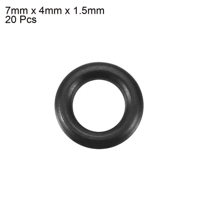 Harfington Nitrile Rubber O-Rings, Metric Buna-N Sealing Gasket, 20Pcs