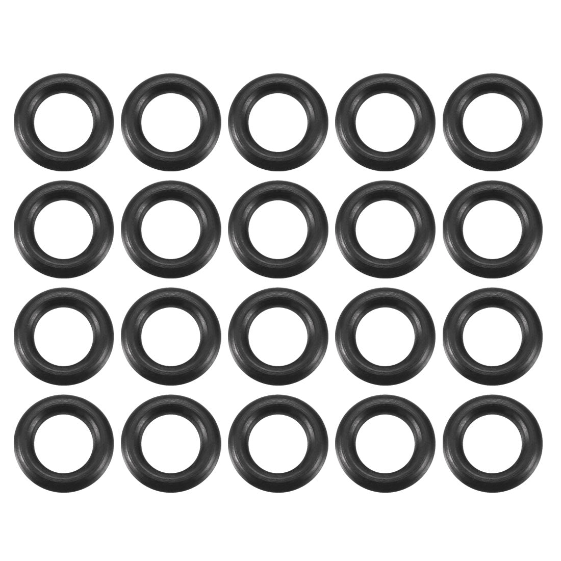 Harfington Nitrile Rubber O-Rings, Metric Buna-N Sealing Gasket, 20Pcs