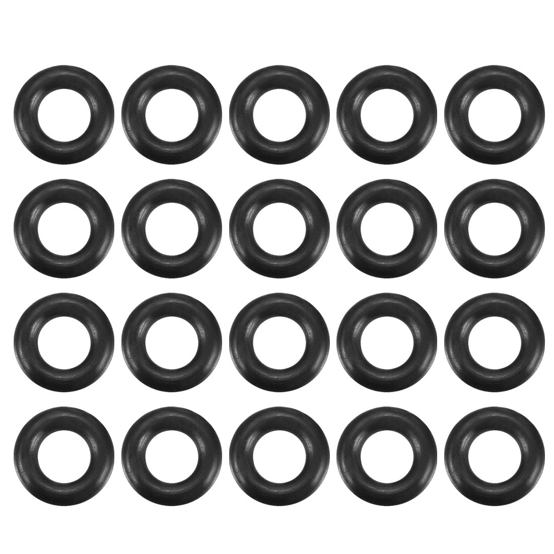 Harfington Nitrile Rubber O-Rings, Metric Buna-N Sealing Gasket, 20Pcs