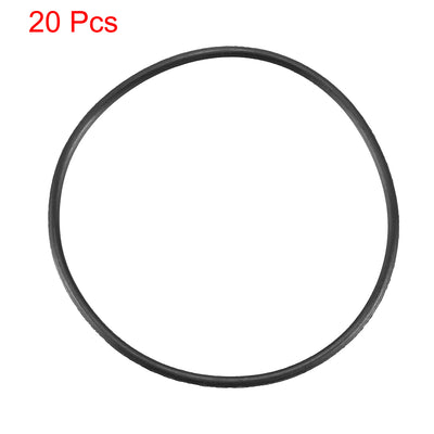 Harfington Nitrile Rubber O-Rings, Metric Buna-N Sealing Gasket, 20Pcs