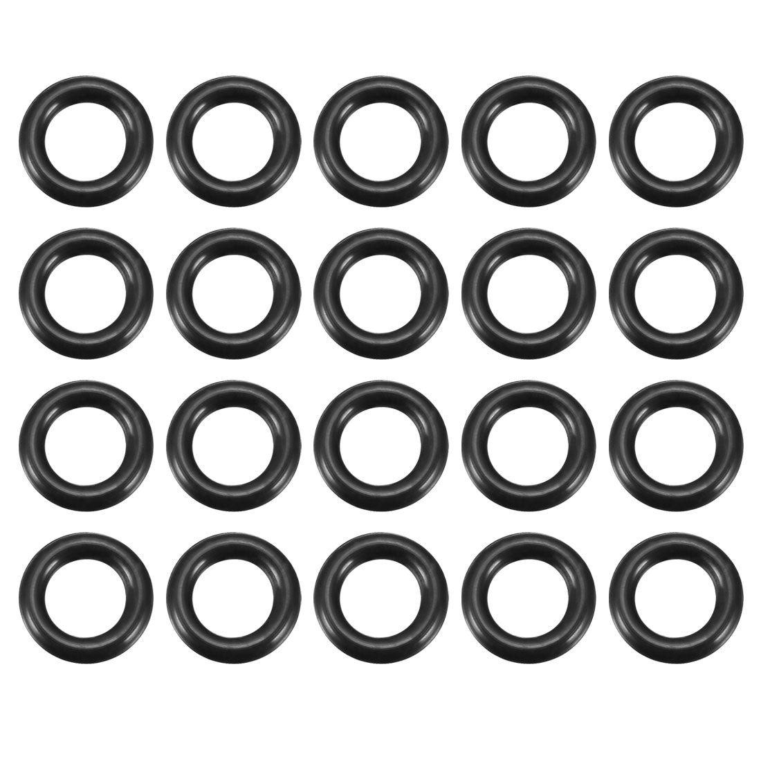 Harfington Nitrile Rubber O-Rings, Metric Buna-N Sealing Gasket, 20Pcs