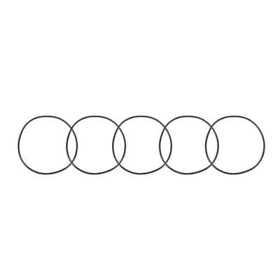 Harfington Nitrile Rubber O-Rings Metric Buna-N Sealing Gasket 5Pcs