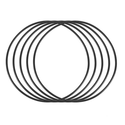 Harfington Nitrile Rubber O-Rings Metric Buna-N Sealing Gasket 5Pcs