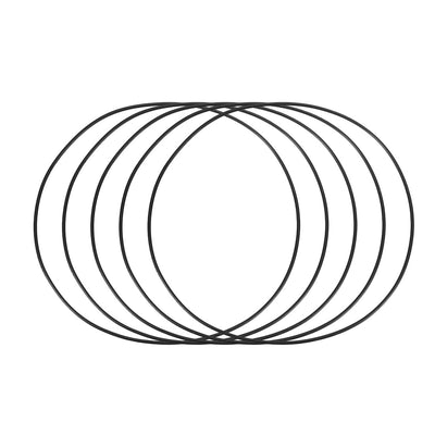 Harfington Nitrile Rubber O-Rings Metric Buna-N Sealing Gasket 5Pcs