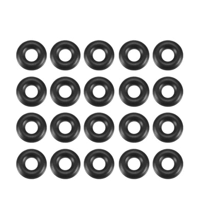 Harfington Nitrile Rubber O-Rings Metric Buna-N Sealing Gasket, 20Pcs