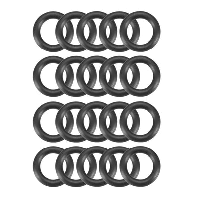Harfington Nitrile Rubber O-Rings Metric Buna-N Sealing Gasket, 20Pcs
