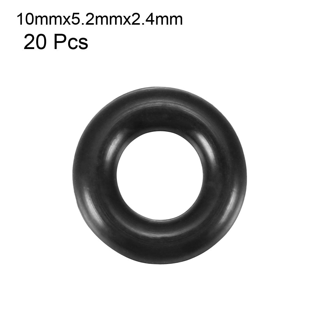 Harfington Nitrile Rubber O-Rings, Metric Buna-N Sealing Gasket 20Pcs