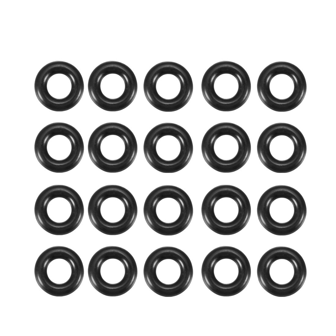 Harfington Nitrile Rubber O-Rings, Metric Buna-N Sealing Gasket 20Pcs