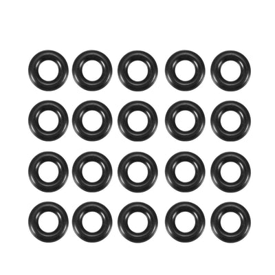 Harfington Nitrile Rubber O-Rings, Metric Buna-N Sealing Gasket 20Pcs