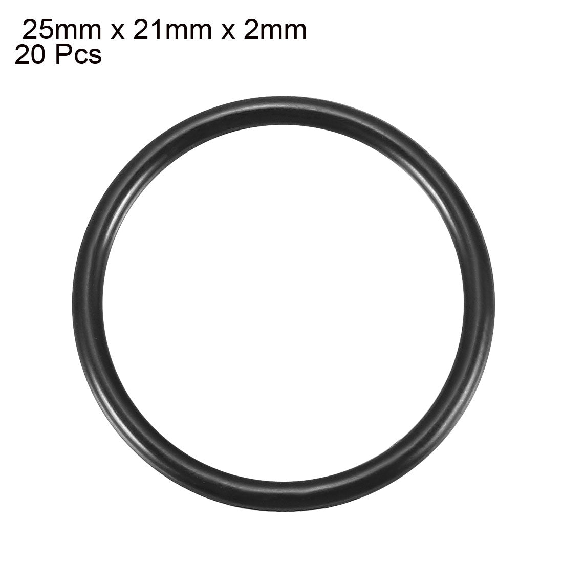 Harfington Nitrile Rubber O-Rings, Metric Buna-N Sealing Gasket 20Pcs