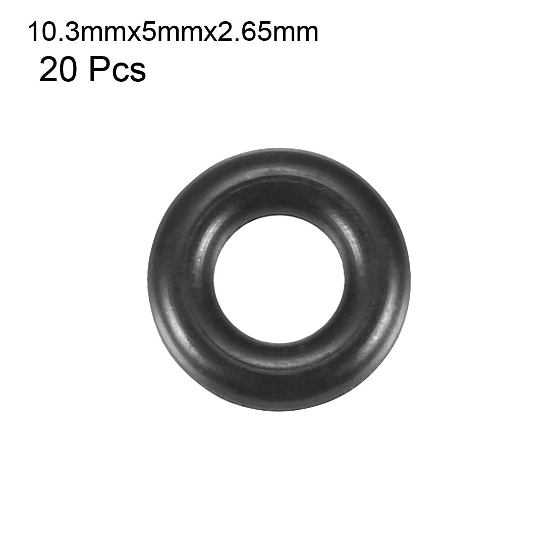 Harfington Nitrile Rubber O-Rings, Metric Buna-N Sealing Gasket 20Pcs