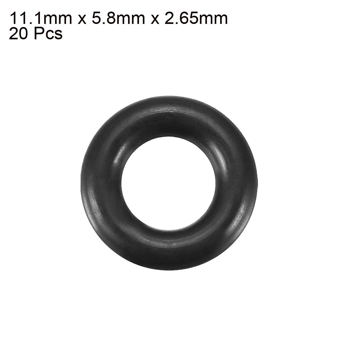 Harfington Nitrile Rubber O-Rings, Metric Buna-N Sealing Gasket 20Pcs