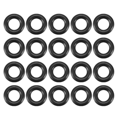 Harfington Nitrile Rubber O-Rings, Metric Buna-N Sealing Gasket 20Pcs