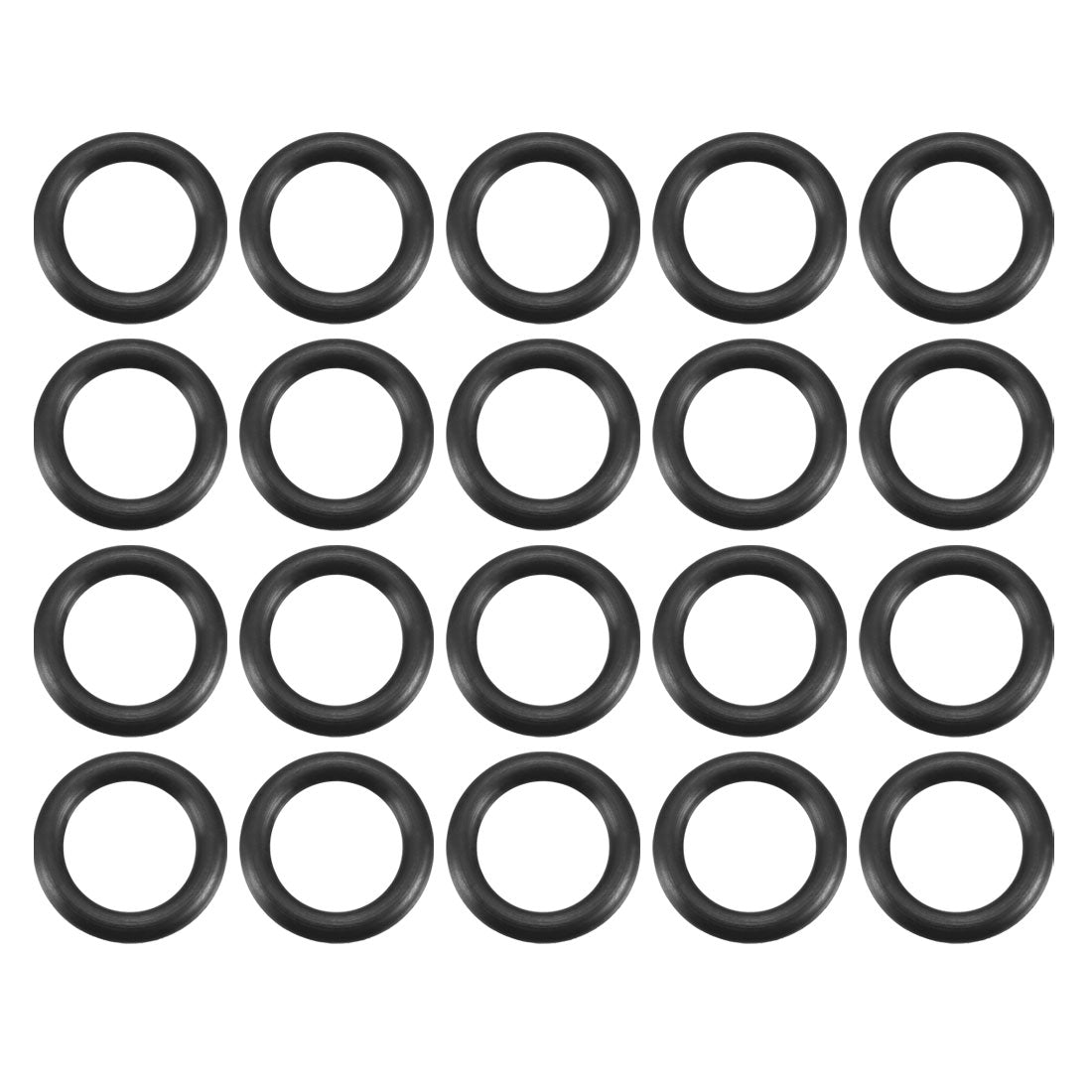 Harfington Nitrile Rubber O-Rings, Metric Buna-N Sealing Gasket 20Pcs