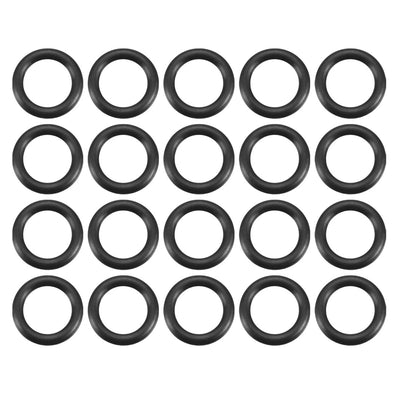 Harfington Nitrile Rubber O-Rings, Metric Buna-N Sealing Gasket 20Pcs