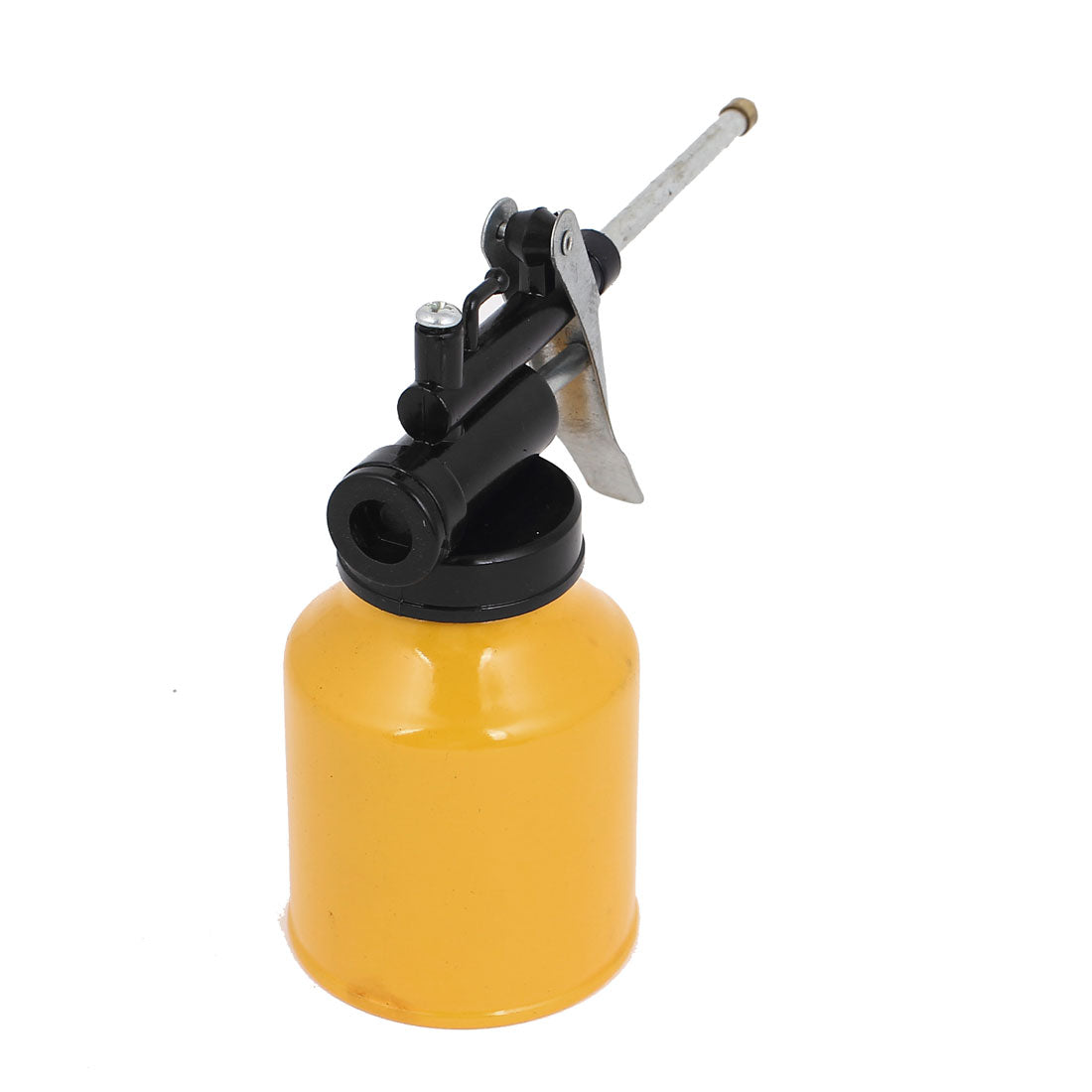 Harfington Yellow Metal Long Nozzle High Pressure Feed Oil Spray Gun Bottle