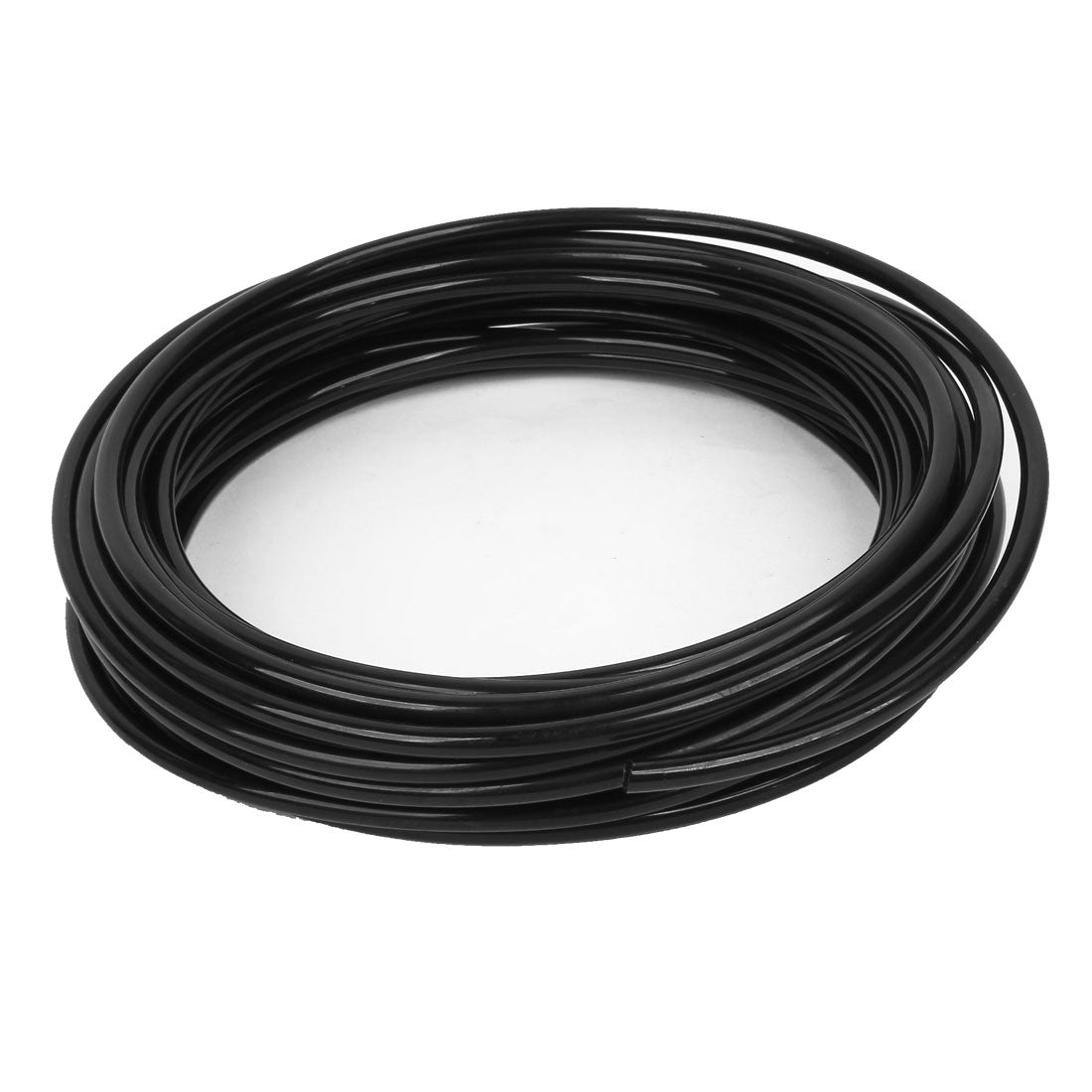 Harfington 14M 45.9Ft Length 6mm x 4mm Size Pneumatic Air PU Hose Pipe Tube Black