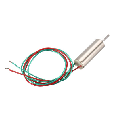 Harfington 0,7 mm Durchmesser Welle RC Flugzeug Kernloser Magnetmotor DC3,7 V 63000 U/min 5 Stück