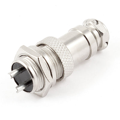 Harfington 16mm 2 Pole Male Female Aviation Connector AC 200V 5A