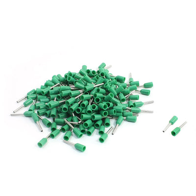 Harfington 18AWG Wire 190Pcs E1008 Green Sleeve Pre Insulation Ferrules Wiring Terminals