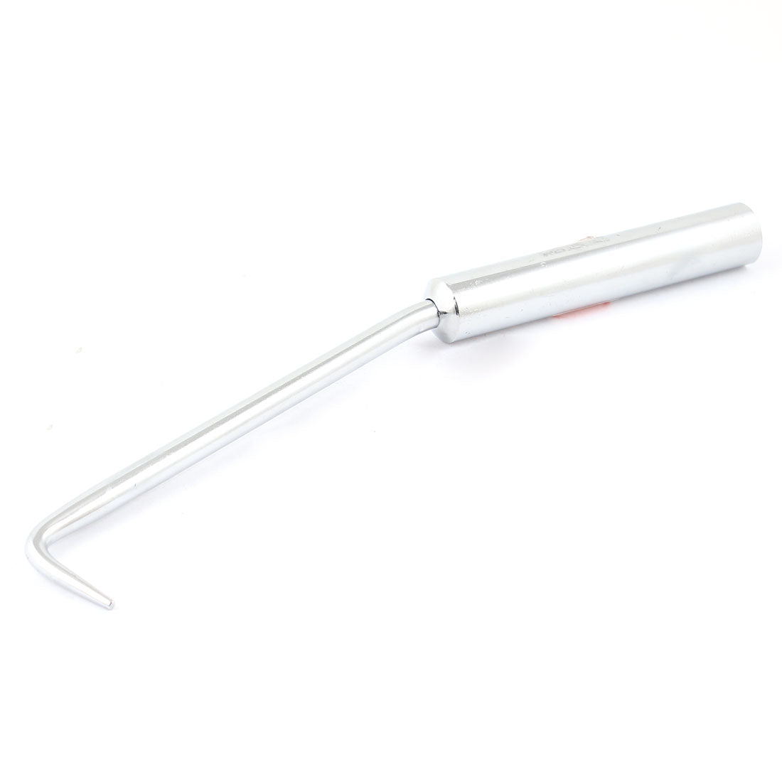 Harfington 18 mm Durchmesser, silberfarbener Griff, Hakenform, Spitze aus Metall, Biegewerkzeug zum Binden von Bewehrungsstäben