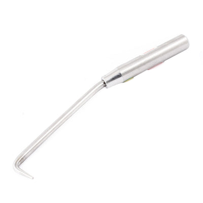 Harfington 19mm Dia Grip Silver Tone Rotatable Style Tip Stainless Steel Rebar Tying Bending Tool