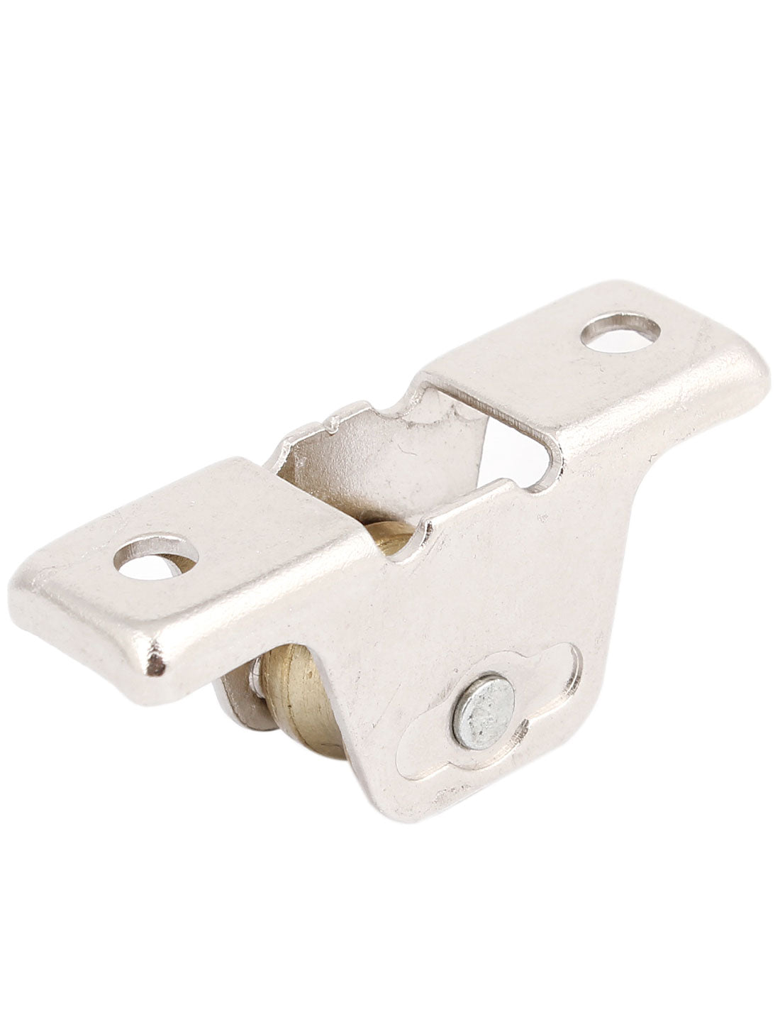 Harfington 0.6" Diameter Wheel Metal Rotatable Single Wheel Sliding Door Roller Window Pulley Two Tone