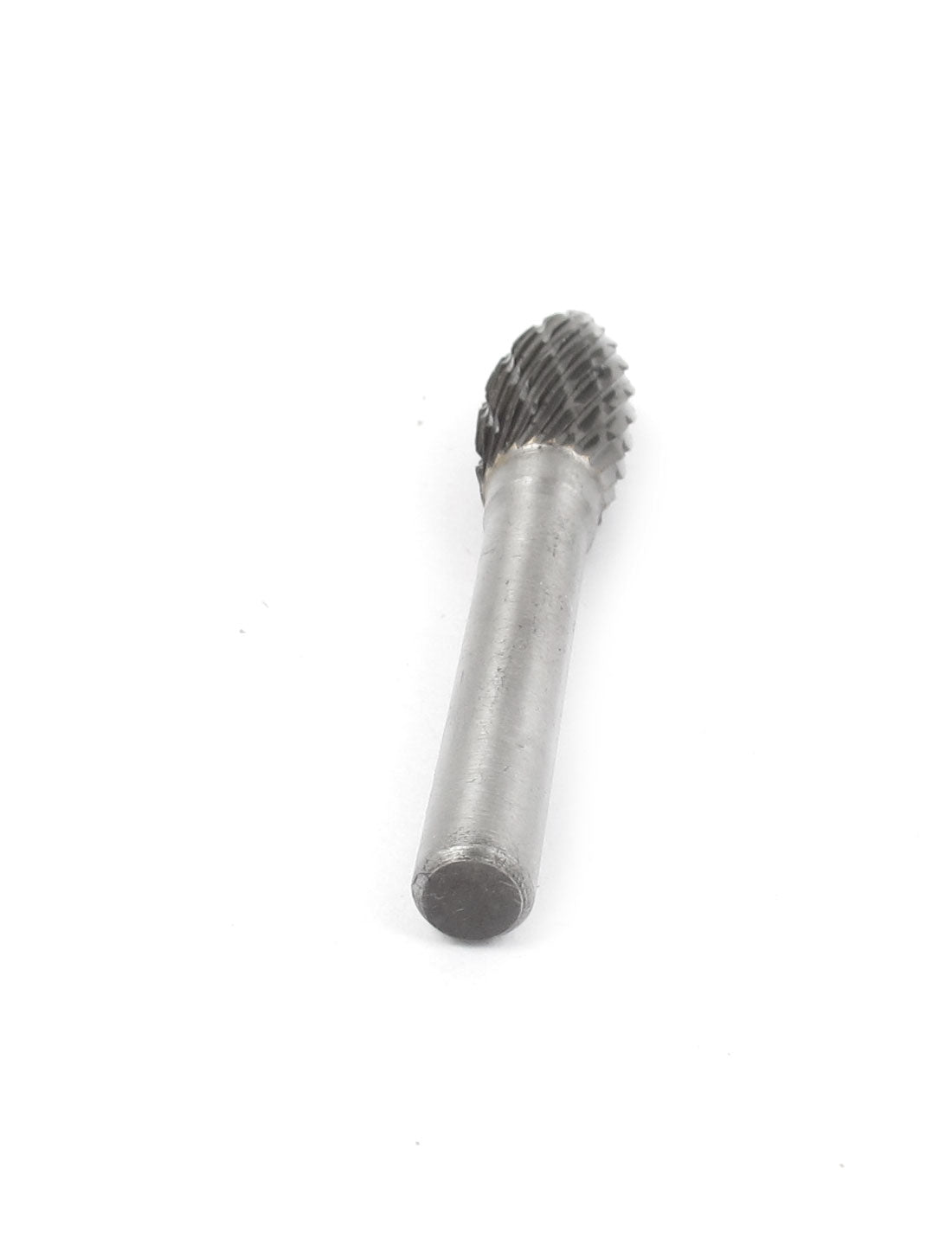 Harfington 6mm Shank 10mm Tip Flame Shape Double Cut Tungsten Carbide Rotary Grinding Diamond Mounted Point