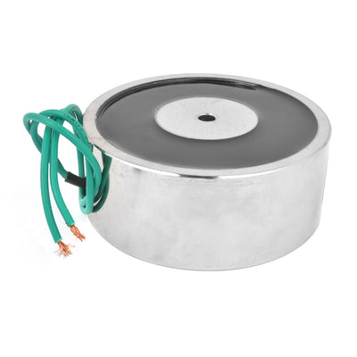 Harfington 12V 120Kg/265Lb Electric Lifting Magnet Electromagnet Solenoid Lift Holding 100 x 40mm