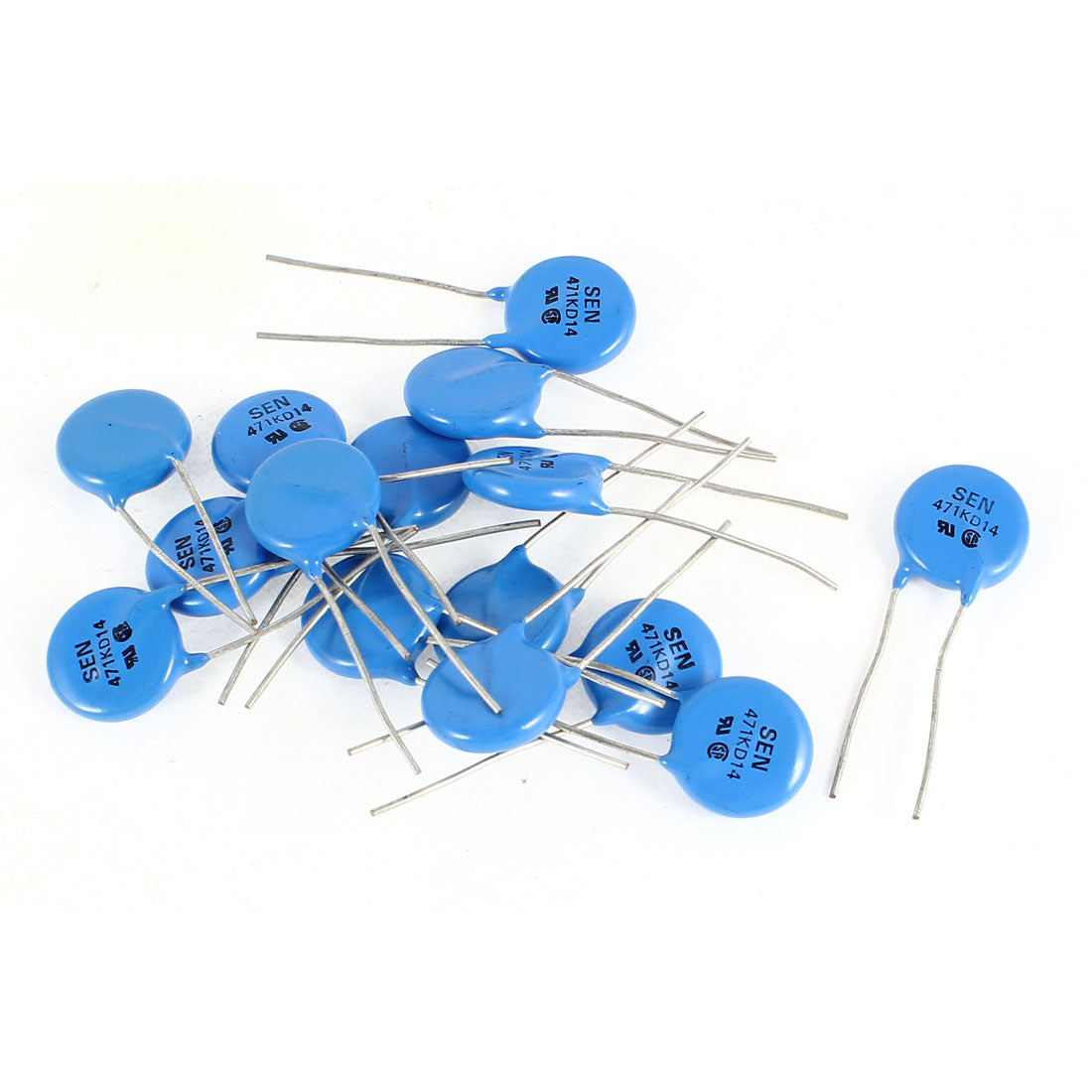 Harfington 15 Pcs Radial Lead Voltage Dependent Resistors Varistors 471KD14 AC 470V
