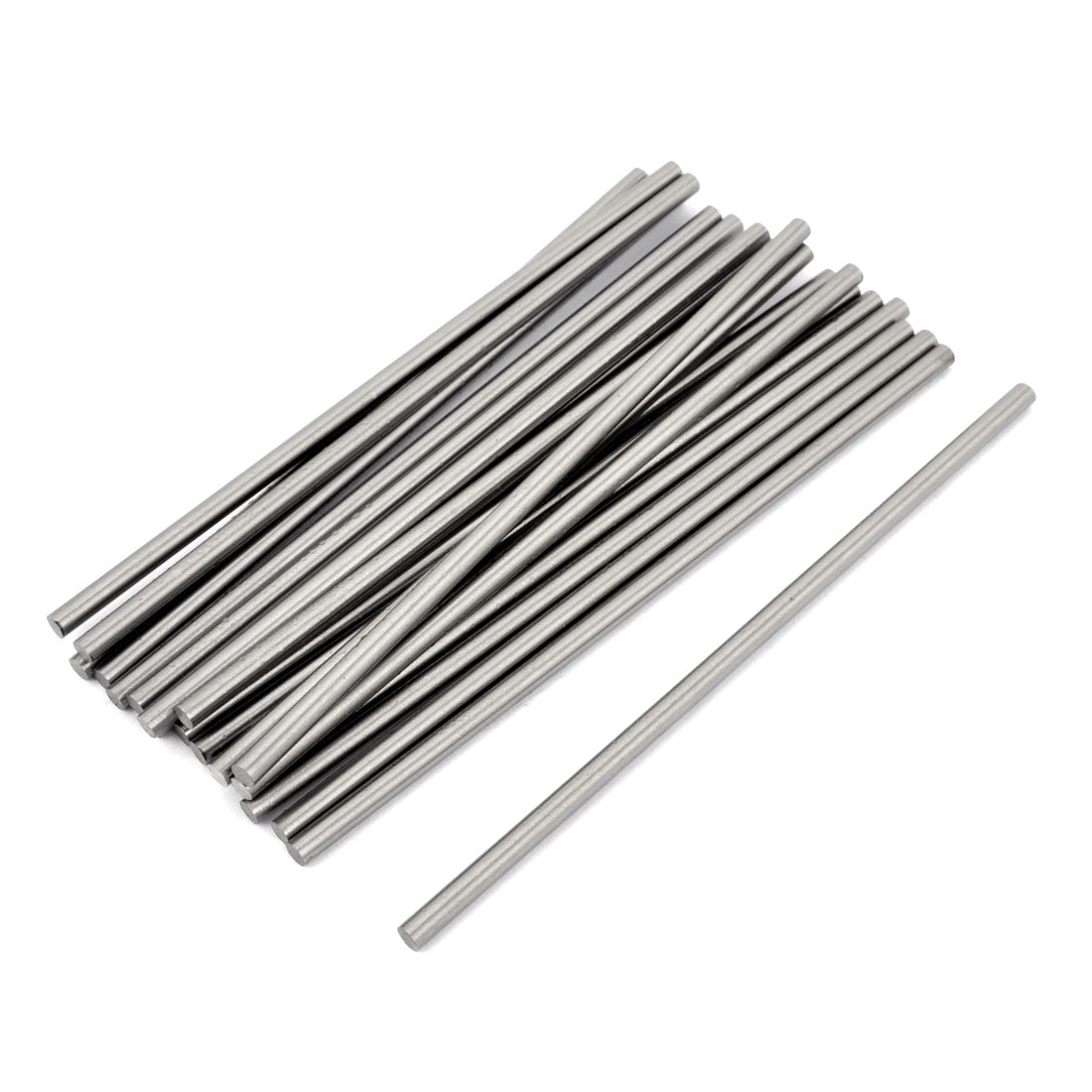 Harfington 20pcs High Speed Steel Round Turning Lathe Carbide Bars 3mm x 100mm