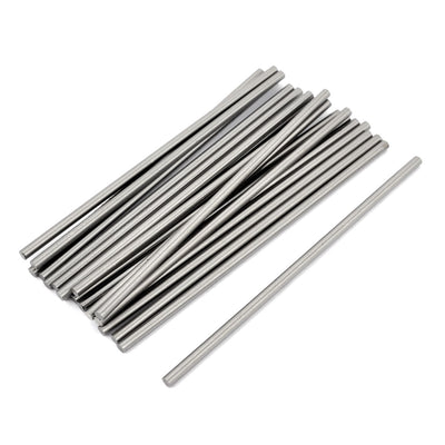 Harfington 20pcs High Speed Steel Round Turning Lathe Carbide Bars 3mm x 100mm