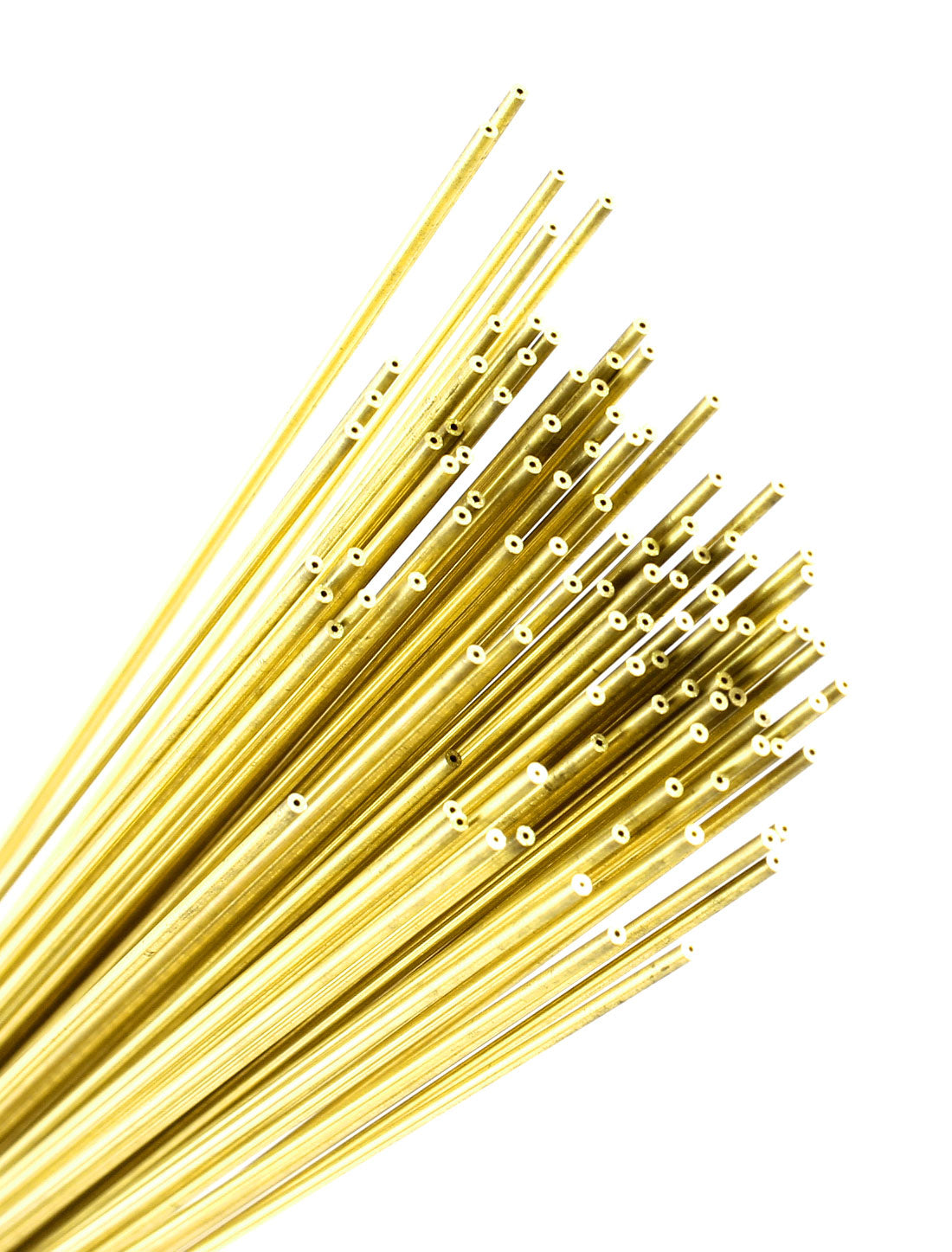 Harfington 100Pcs 0.8mmx400mm Electrode EDM Tube Pipe for Electrical Discharge Machine