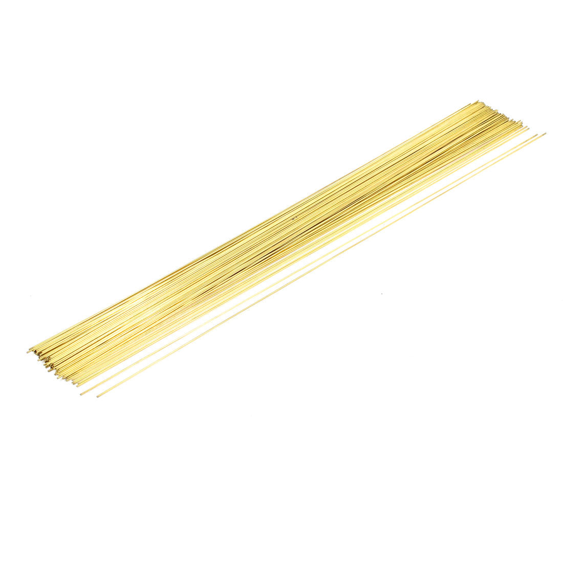 Harfington 100Pcs 0.8mmx400mm Electrode EDM Tube Pipe for Electrical Discharge Machine