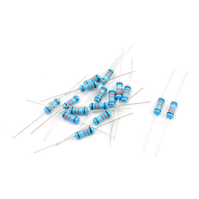 Harfington 15 Pcs 1W Watt 1% Tolerance 0.33 Ohm Metal Film Resistor 11mm x 4mm