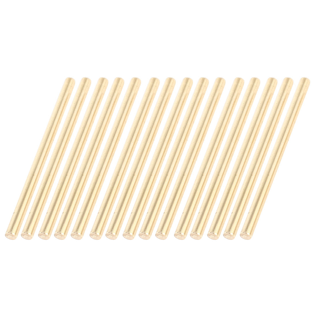 Harfington 15 Pcs Car Helicopter Model DIY Brass Axles Rod Bars 3mm x 50mm
