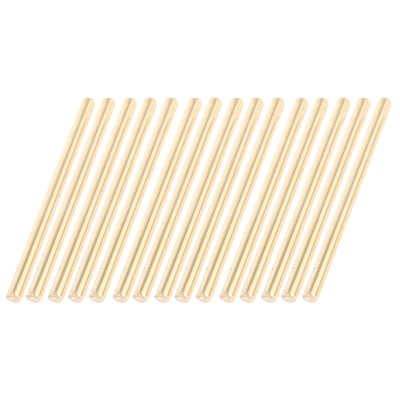 Harfington 15 Pcs Car Helicopter Model DIY Brass Axles Rod Bars 3mm x 50mm