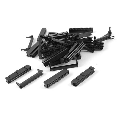 Harfington 15 Pcs IDC Cable Connector FC-26P 26Pin Female Header 2.54mm Pitch