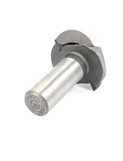 Harfington 1/2" x 1 1/4" 2 Flutes Round Nose Router Bit Cutting Tool Silver Tone