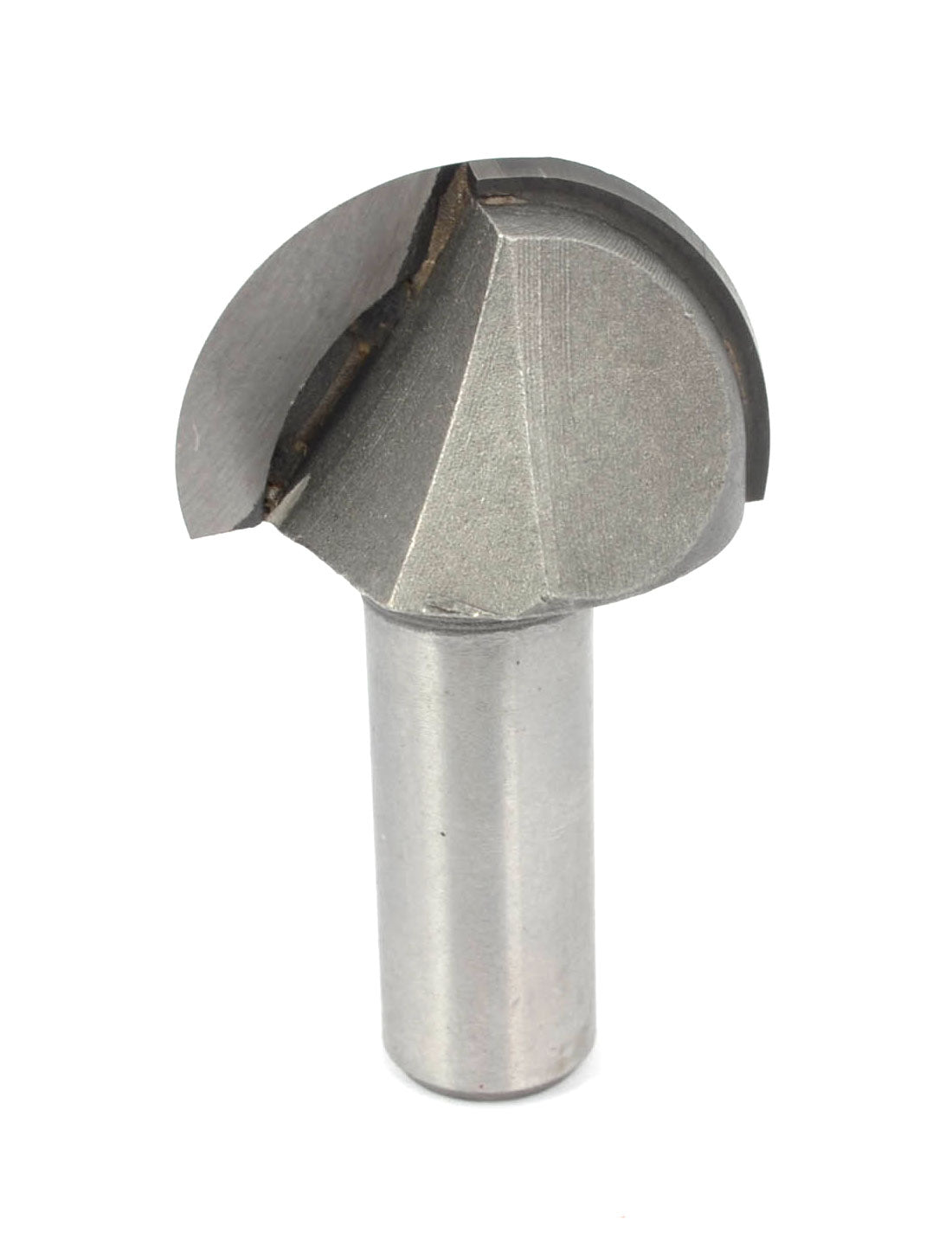 Harfington 1/2" x 1 1/4" 2 Flutes Round Nose Router Bit Cutting Tool Silver Tone