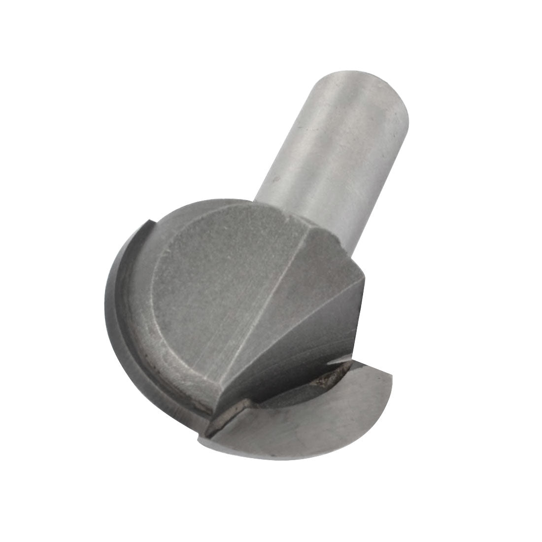 Harfington 1/2" x 1 1/4" 2 Flutes Round Nose Router Bit Cutting Tool Silver Tone